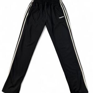 adidas Women’s Black & White Track Pants Size Small Vintage Sporty